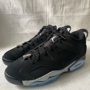 Air Jordan 6 Retro Golf NRG Chrome Black Shoes Men’s Size 11 FD0204-001